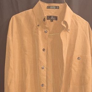 Enro Brown Button Down Shirt - Medium